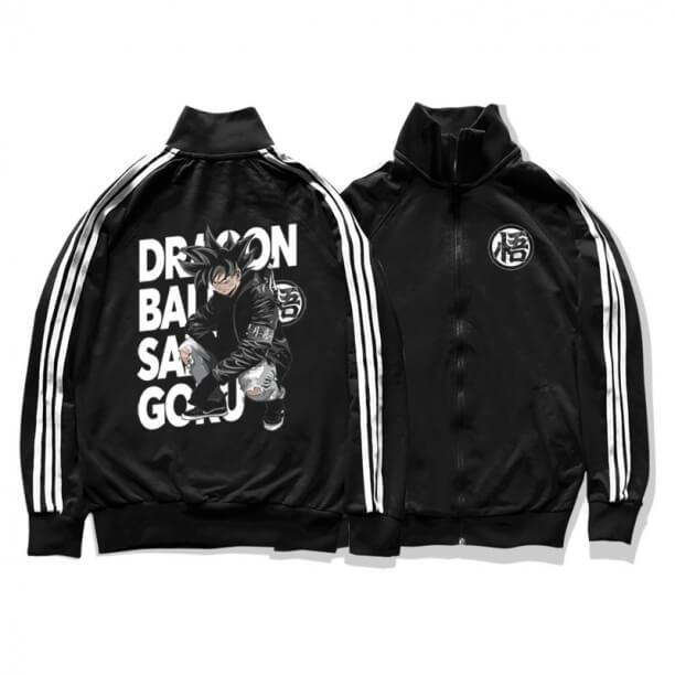 <p>Anime Dragon Ball Coat Black Hoodies</p>
