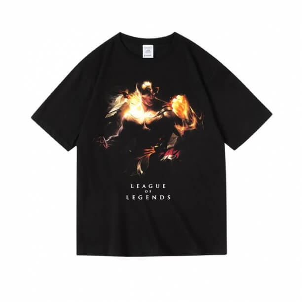 LOL Lee Sin Tee League of Legends Camisetas Ryze Lee Sin