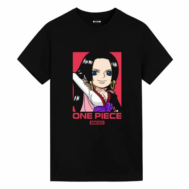 Diseño de camiseta de anime de camisetas de One Piece Boa Hancock