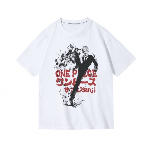 <p>เสื้อยืด One Piece Tee Hot Topic Anime Cotton เสื้อยืด</p>
