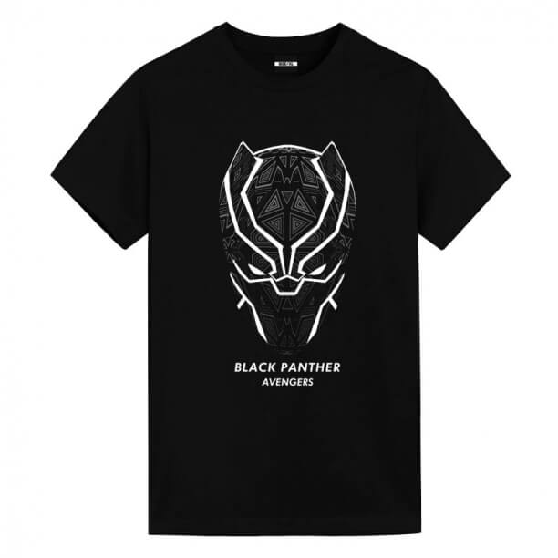 T-shirt Sueperhero T-shirts graphiques Black Panther Marvel