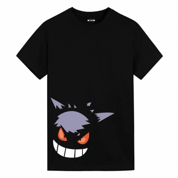 Gengar Tee Pokémon Anime Camisas Para Mulheres