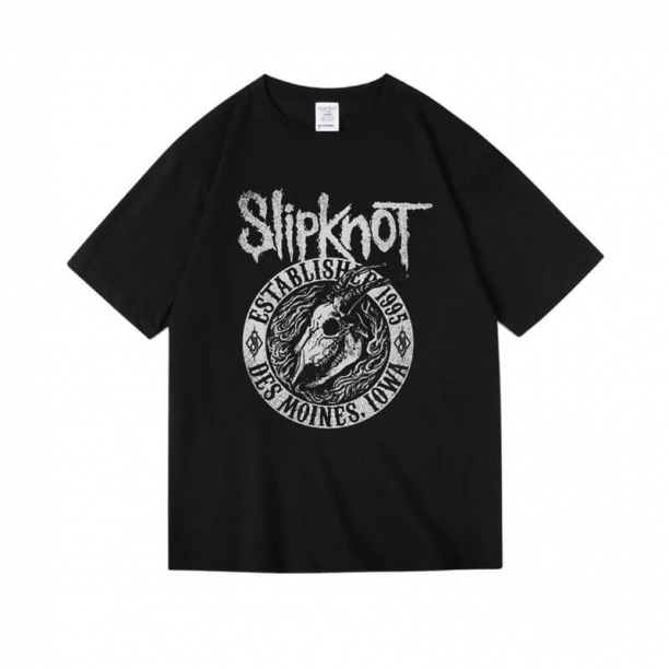 <p>เสื้อยืดผ้าฝ้าย Rock Slipknot Tee</p>
