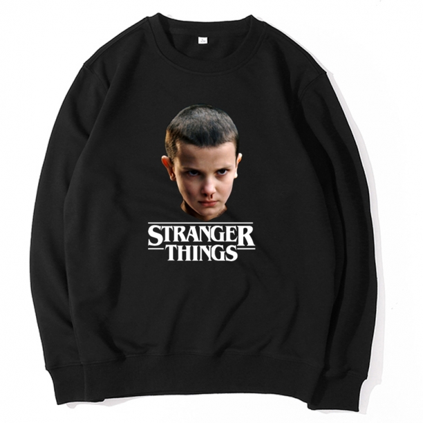 <p>Stranger Things Cappotto Felpa Nera</p>
