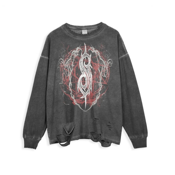 <p>Retro Style Tshirt Rock Slipknot T-shirt</p>
