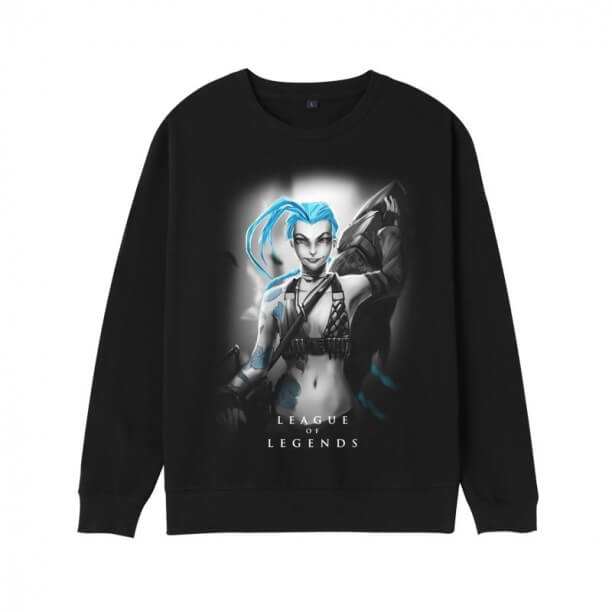 LOL Jinx Sweatshirt League of Legends Khada Jhin Hoodie