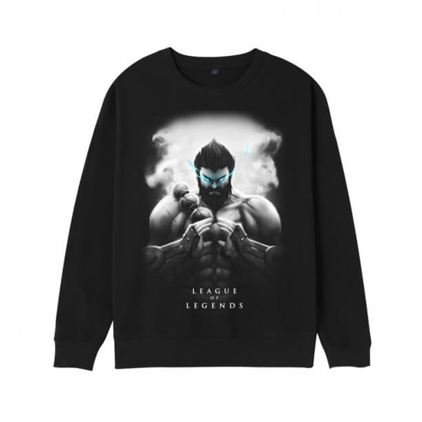 LOL Udyr Sweatshirt League of Legends Jax Yasuo hættetrøje