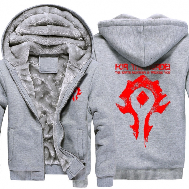 Sweat à capuche Winter World of Warcraft Horde Logo