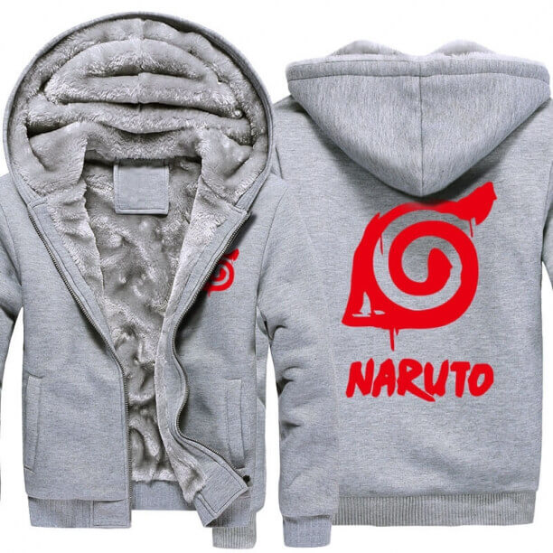 Naruto Hatake Kakashi Kış İçin Kalın Hoodies