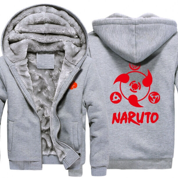 <p>Naruto Sharingan Logo Warm Hoodies For Winter Mens</p>
