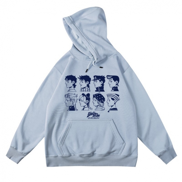 <p>JoJo's Bizarre Adventure Hoodie Anime Cool Hooded Coat</p>
