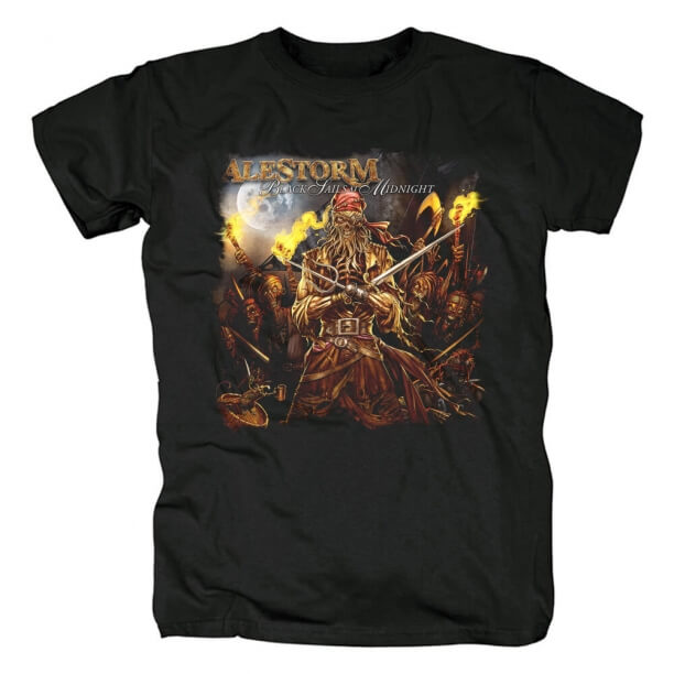 Alestorm Tees İngiltere Sert Kayası Tişört