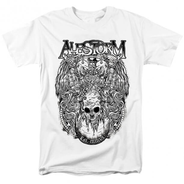 Alestorm True Scottish Pirate Metal T-Shirt Uk Metal Rock Shirts