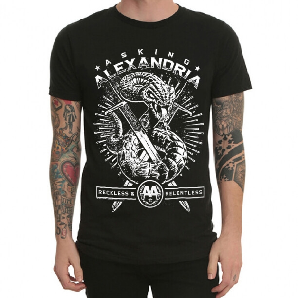 Camiseta Asking Alexandria Band Rock