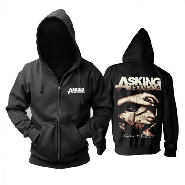 Beder Alexandria fra død til skæbne Hoody Storbritannien Hard Rock Metal Rock Hoodie