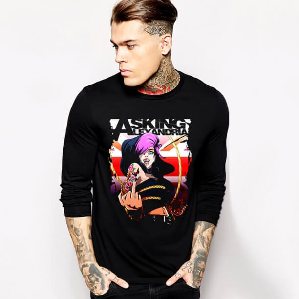 Asking Alexandria Long Sleeve T-Shirt für Männer