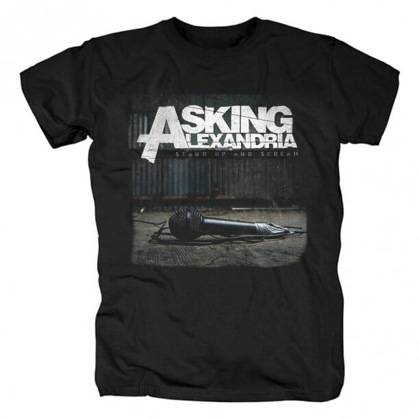 Asking Alexandria Stand Up And Scream Tees Uk Hard Rock Metal T-Shirt