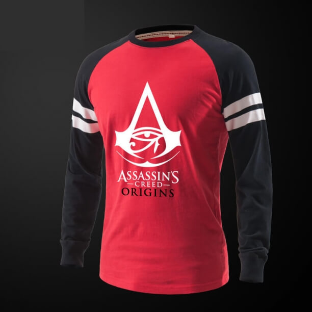 Assassin's Creed Origins Tricou cu maneca lunga Tee negru