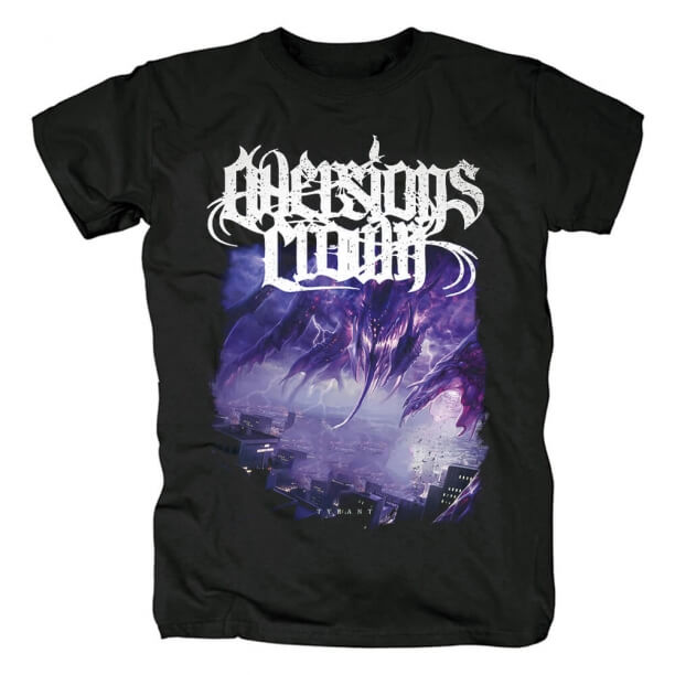 Aversions Crown Tyrant Tshirts Metal Band T-Shirt | WISHINY