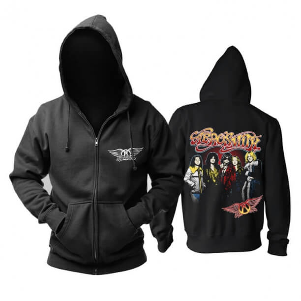 최고 Aerosmith Hoody 미국 음악 까마귀