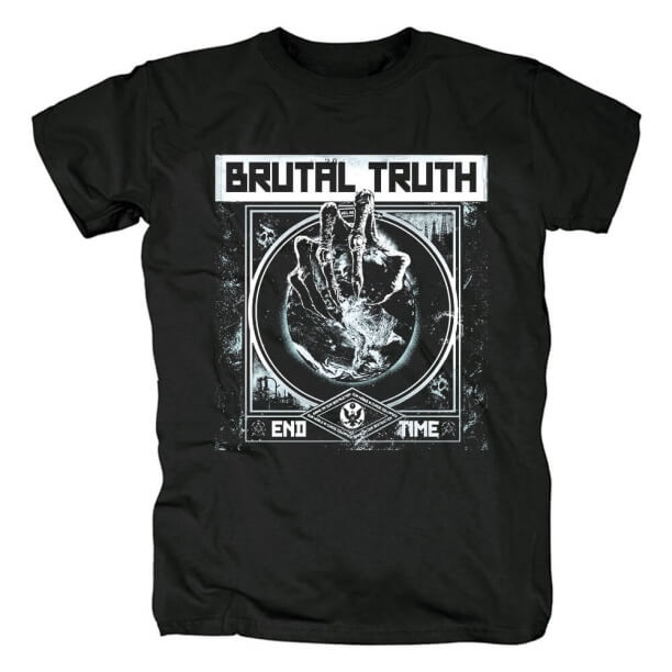 Awesome Brutal Truth T-shirt Metal Bånd skjorter