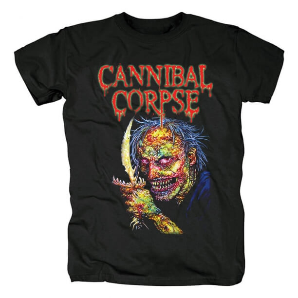 Fantastica maglietta Cannibal Corpse T-Shirt in metallo punk rock