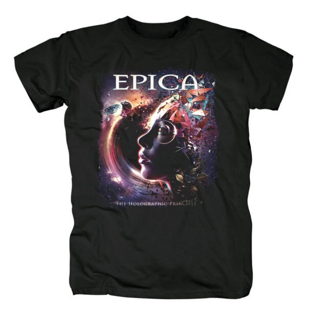 Awesome Epica The Holographic Principle T-Shirt Holland Metal Tshirts