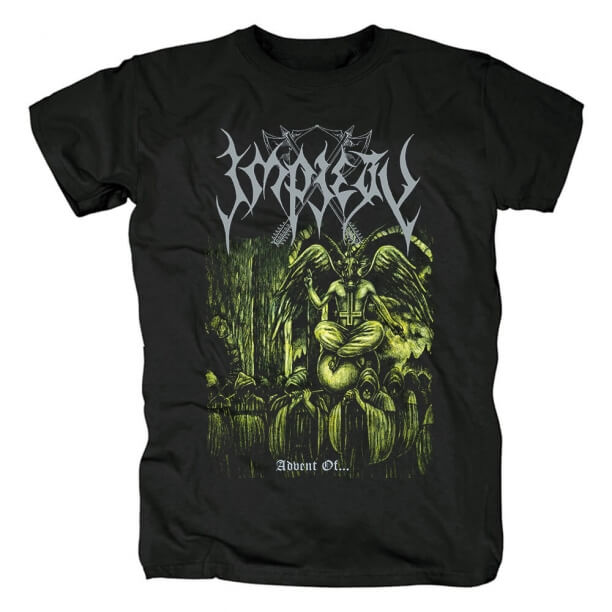 Awesome Impiety Worshippers Of The Seventh Tyranny T-Shirt Metal Graphic Tees