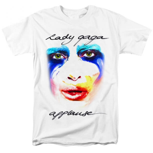 Fantastiche magliette con applausi di Lady Gaga