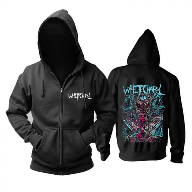 Sweatshirts cu glugă impresionantă Whitechapel Us Metal Hoodie cu muzică