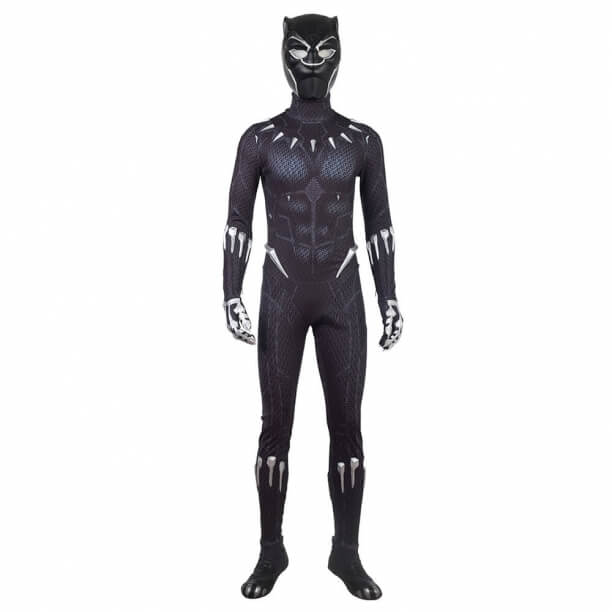 Quality Marvel Black Panther Cosplay Costume | WISHINY