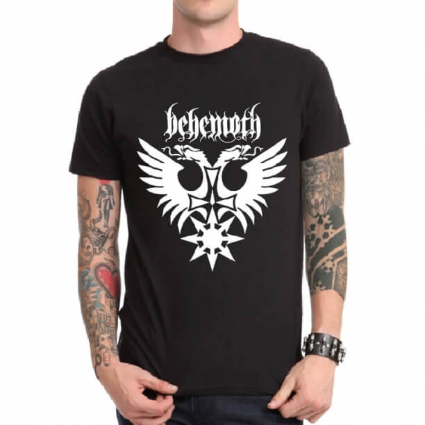 Behemoth Rock T-Shirt Polish Black Metal Band Tee