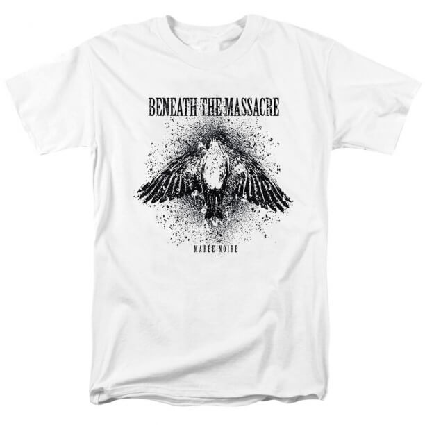 Under the Massacre Tee Shirts Sort metal punkbånd t-shirt