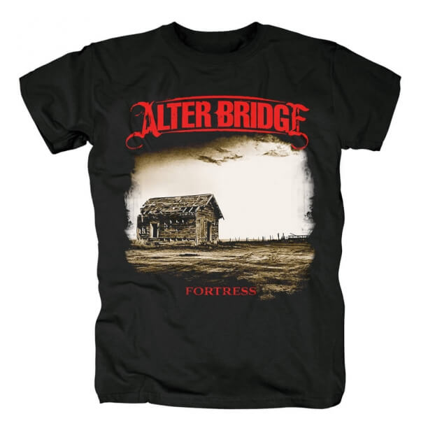 Best Alter Bridge Band Fortress Tee Shirts Metal Rock T-Shirt