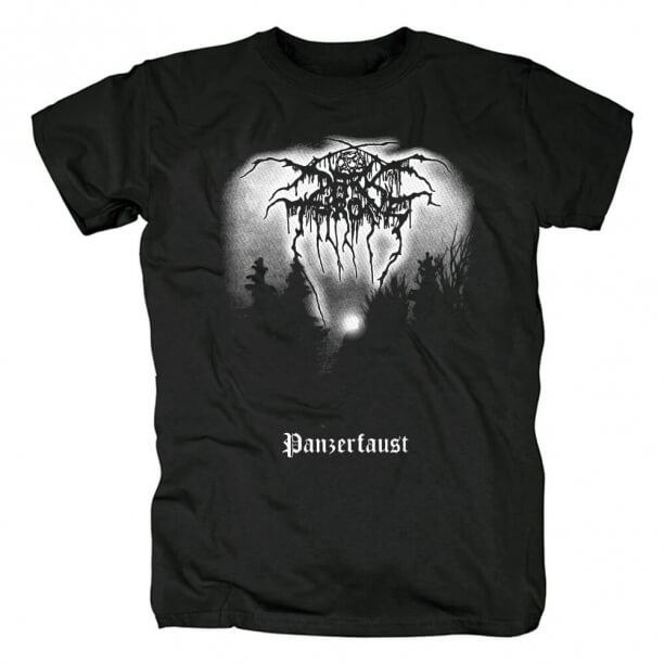 Best Darkthrone Panzerfaust Tee Shirts Black Metal T-Shirt | WISHINY