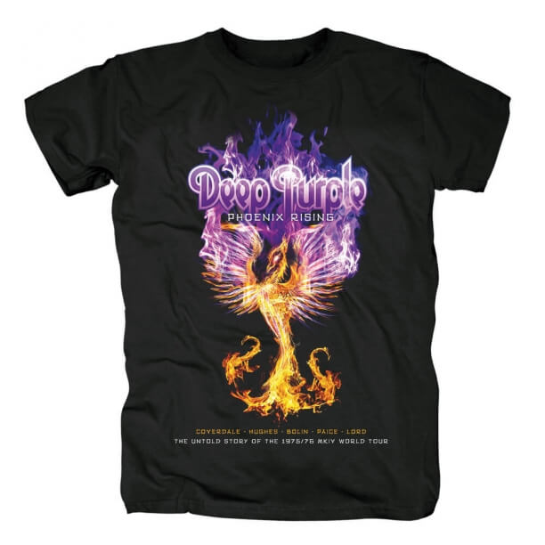 Melhor Punk Rock de aumentação roxo profundo do t-shirt de Camisetas