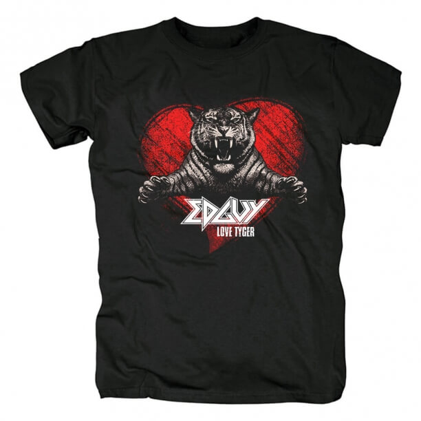 En iyi Edguy Band Tee Gömlek Metal Kaya T-Shirt