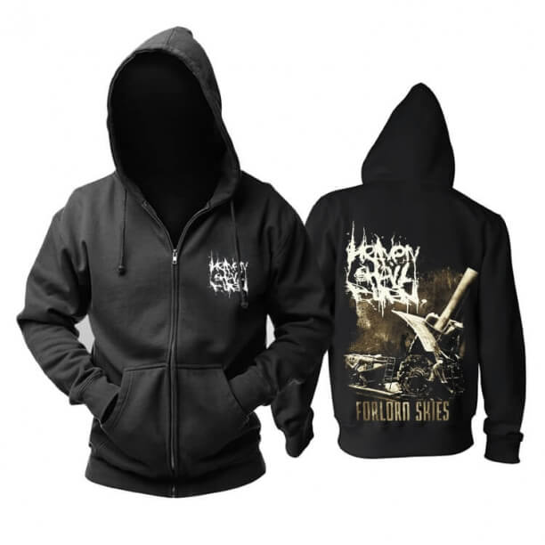 O melhor céu deve queimar Hoodie da música do metal de