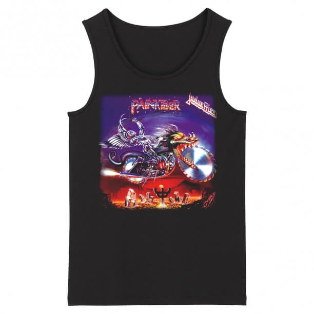 Migliori magliette senza maniche di Judas Priest Uk Tank Top in metallo