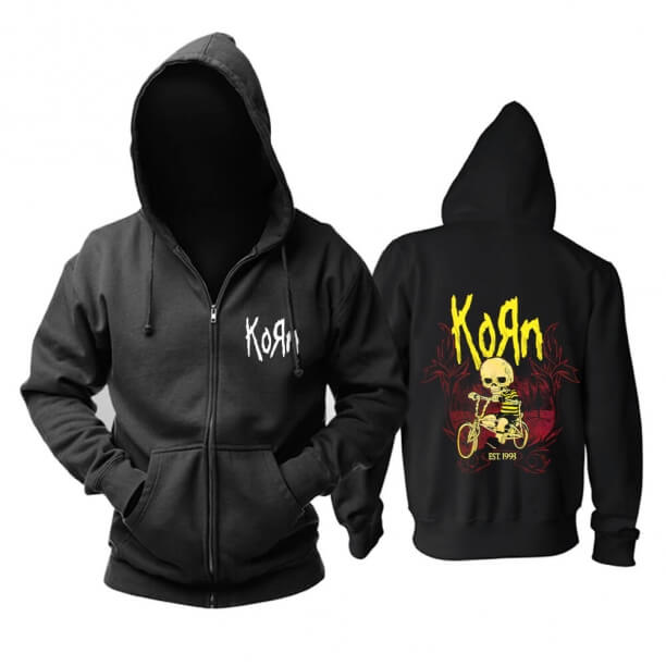 En iyi Korn Kapüşonlu Sweatshirt California Metal Punk Grubu Hoodie