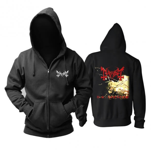 Best Mayhem Hoodie Norway Metal Rock Sweatshirts