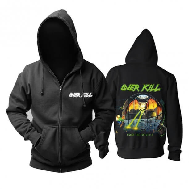 En iyi Overkill Hoodie Amerika Birleşik Devletleri Metal Rock Tişörtü