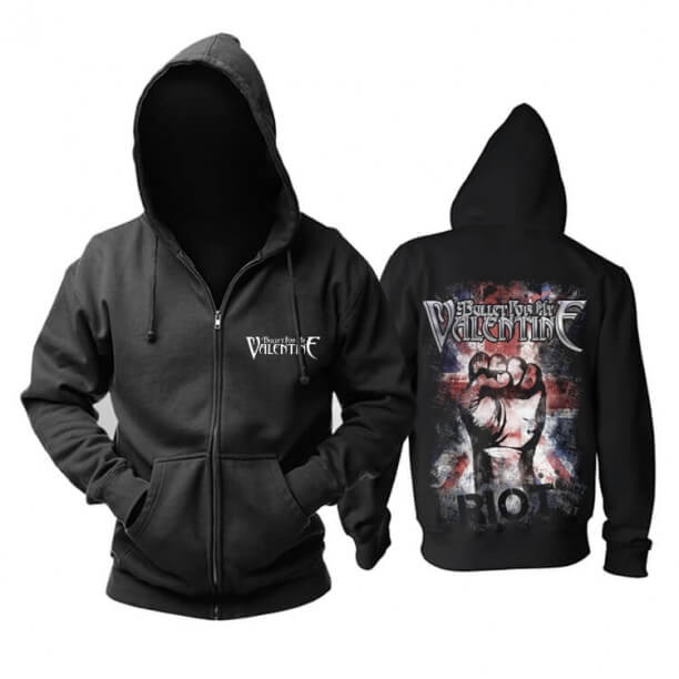 Benim Sevgiliye Için en iyi İngiltere Bullet Hoodie Hard Rock Punk Rock Ter Gömlek