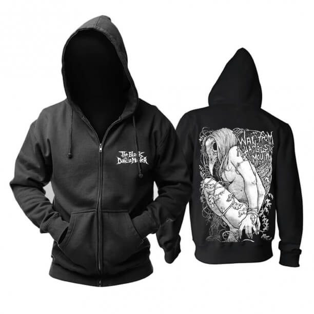 Siyah Dalya Cinayet Hoodie Hard Rock Metal Müzik Ter Gömlek