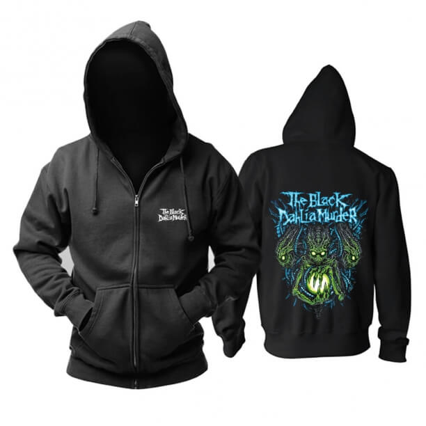 Siyah Dalya Cinayet Hoody Hard Rock Müziği Hoodie