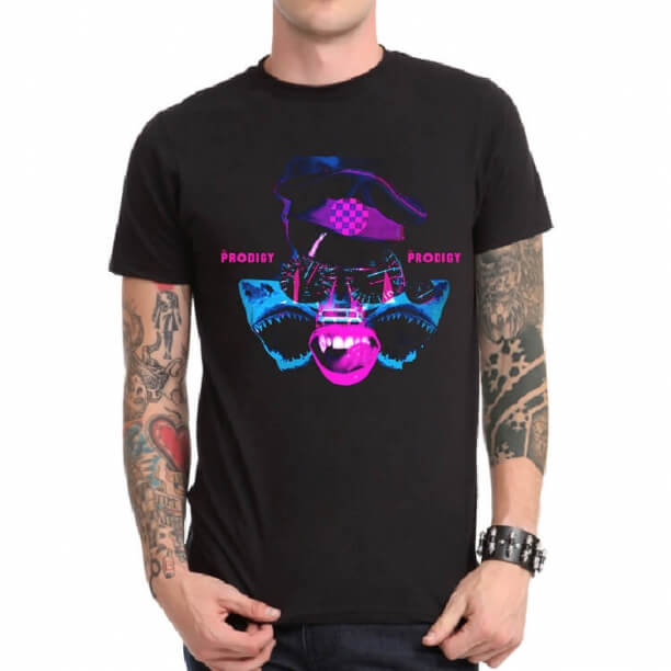 Black Heavy Metal Prodigy Band T-Shirt | WISHINY