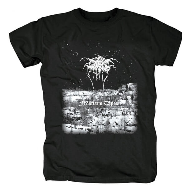 Sort metal rock grafisk tees Darkthrone T-shirt