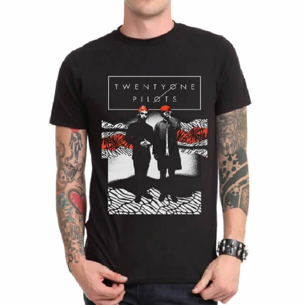 Black Twenty One Pilots Tshirt 