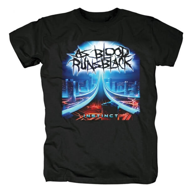 As Blood Runs Black Tee Shirts Camiseta Hard Rock