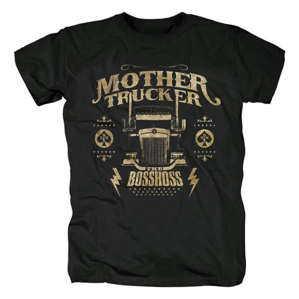 Tričko Bosshoss Mother Trucker Metal Rock Shirts